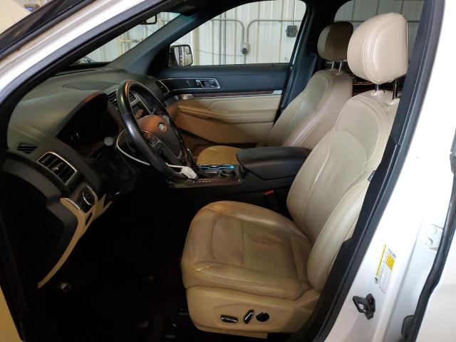 1FM5K8F83GGA97428 - 2016 FORD EXPLORER LIMITED WHITE photo 7
