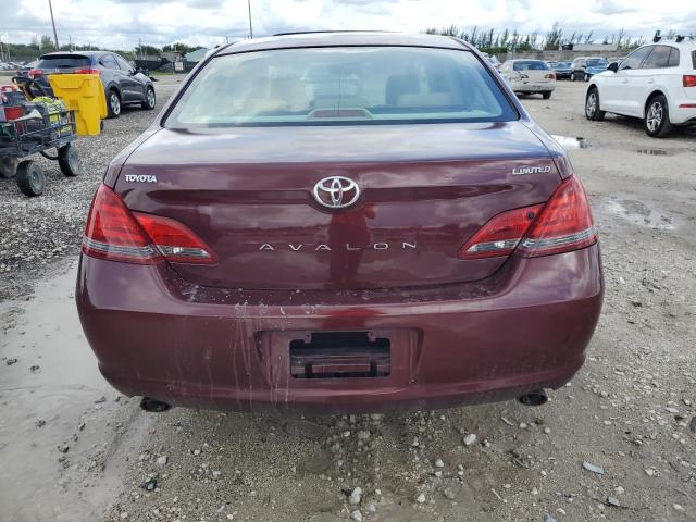 4T1BK36B18U259495 - 2008 TOYOTA AVALON XL BURGUNDY photo 6