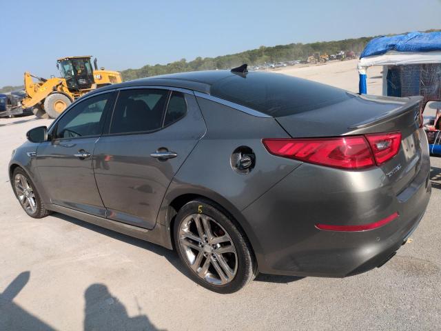 5XXGR4A60EG334632 - 2014 KIA OPTIMA SX GRAY photo 2