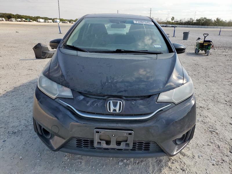 3HGGK5H8XFM765496 - 2015 HONDA FIT EX BLACK photo 5