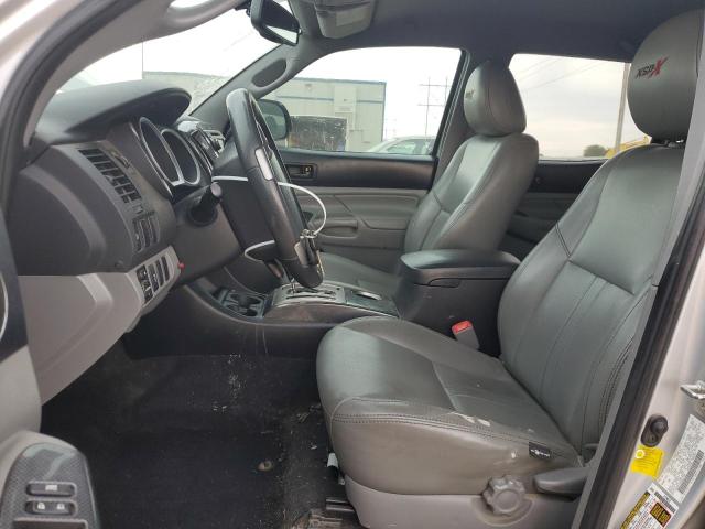 5TFJU4GN1DX045706 - 2013 TOYOTA TACOMA DOUBLE CAB PRERUNNER SILVER photo 7