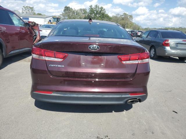 5XXGT4L31JG265044 - 2018 KIA OPTIMA LX ბურგუნდია ფოტო 6