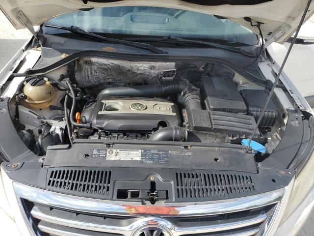 WVGBV7AX9BW535015 - 2011 VOLKSWAGEN TIGUAN S WHITE photo 12