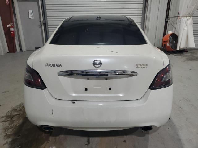 1N4AA5AP0EC905974 - 2014 NISSAN MAXIMA S WHITE photo 6