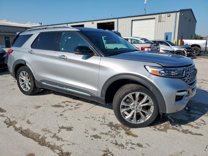 1FMSK7FH1MGB83863 - 2021 FORD EXPLORER LIMITED Gümüş foto 4