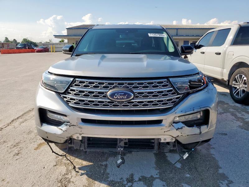 1FMSK7FH1MGB83863 - 2021 FORD EXPLORER LIMITED Gümüş foto 5