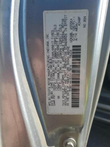 5TBBT44163S417014 - 2003 TOYOTA TUNDRA ACCESS CAB SR5 SILVER photo 12