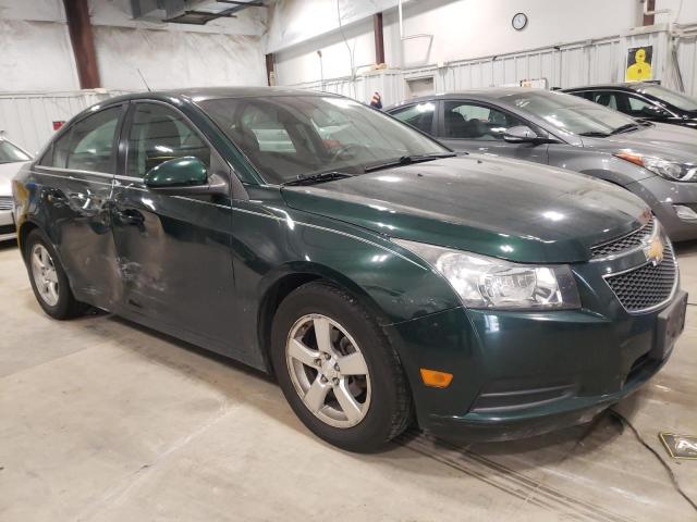 1G1PC5SB0E7153907 - 2014 CHEVROLET CRUZE LT GREEN photo 4