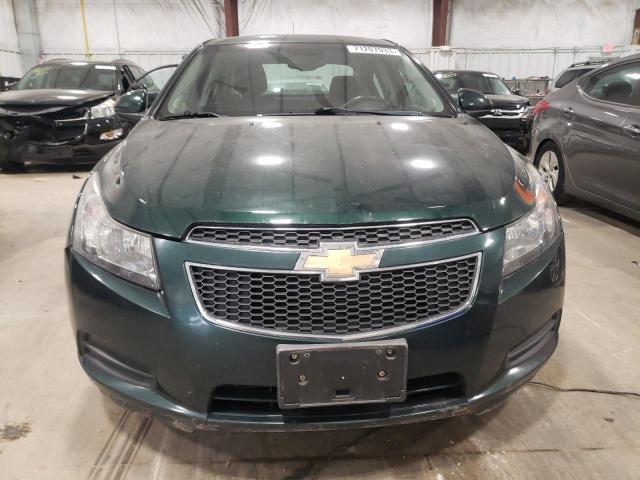 1G1PC5SB0E7153907 - 2014 CHEVROLET CRUZE LT GREEN photo 5