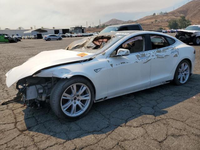 5YJSA1H29EFP63922 - 2014 TESLA MODEL S 白色 照片 1