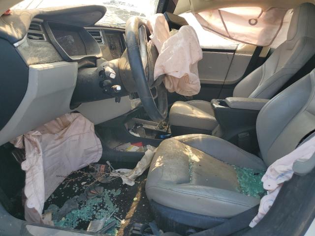 5YJSA1H29EFP63922 - 2014 TESLA MODEL S 白色 照片 7