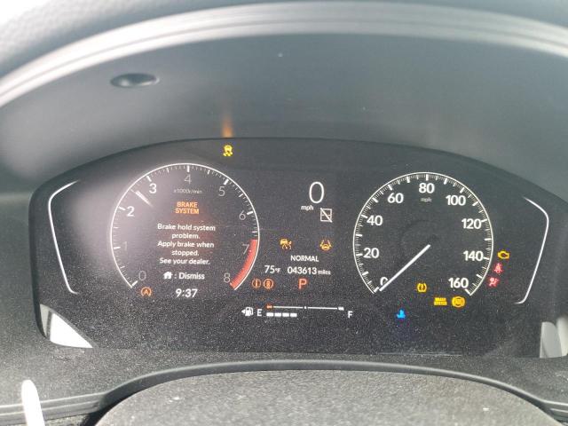 2HGFE2F59NH569038 - 2022 HONDA CIVIC SPORT ნაცრისფერი ფოტო 9