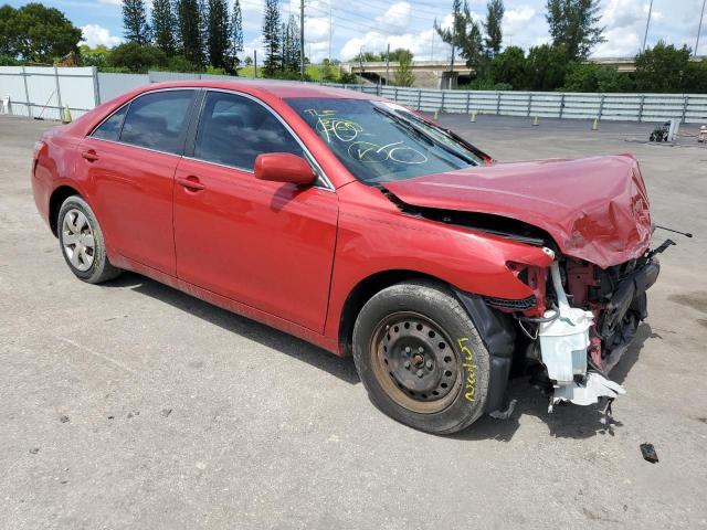 4T1BE46K09U308801 - 2009 TOYOTA CAMRY BASE RED photo 4