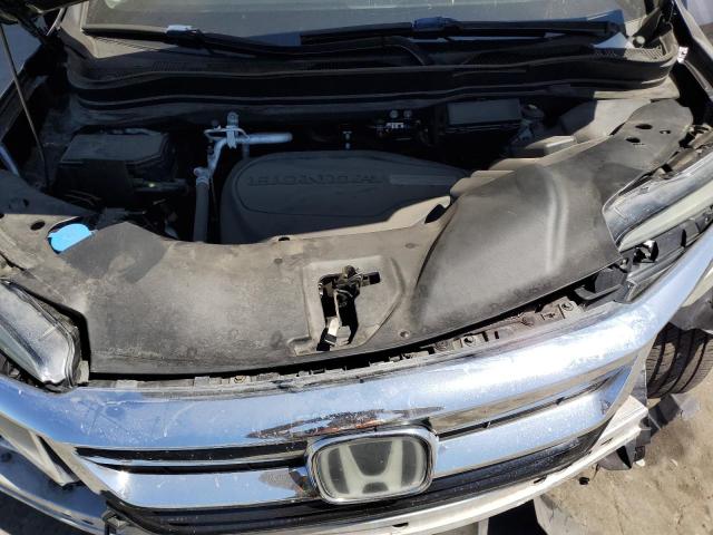 5FNYF5H90KB043176 - 2019 HONDA PILOT TOURING GRAY photo 11