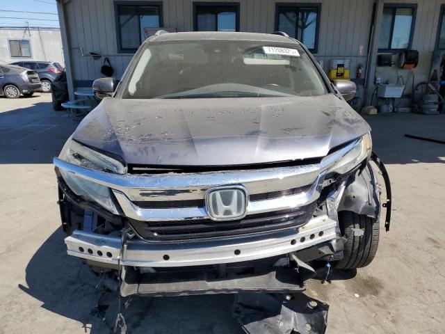 5FNYF5H90KB043176 - 2019 HONDA PILOT TOURING GRAY photo 5
