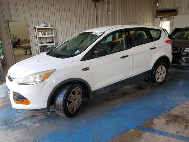 1FMCU0F70EUA81681 - 2014 FORD ESCAPE S WHITE photo 1