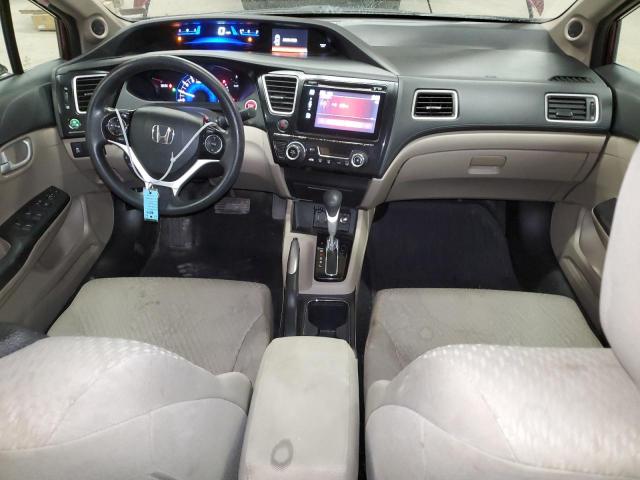 19XFB2F84EE257707 - 2014 HONDA CIVIC EX BURGUNDY photo 8