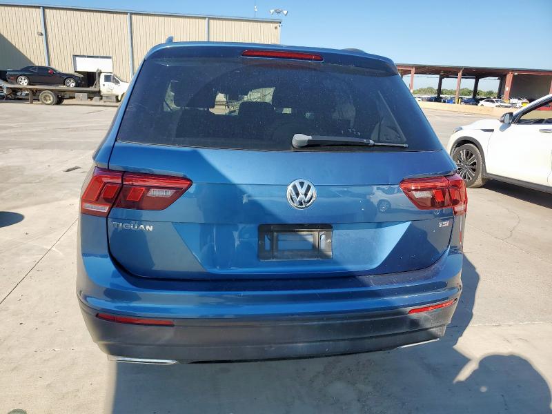 3VV1B7AX5JM044126 - 2018 VOLKSWAGEN TIGUAN S BLUE photo 6