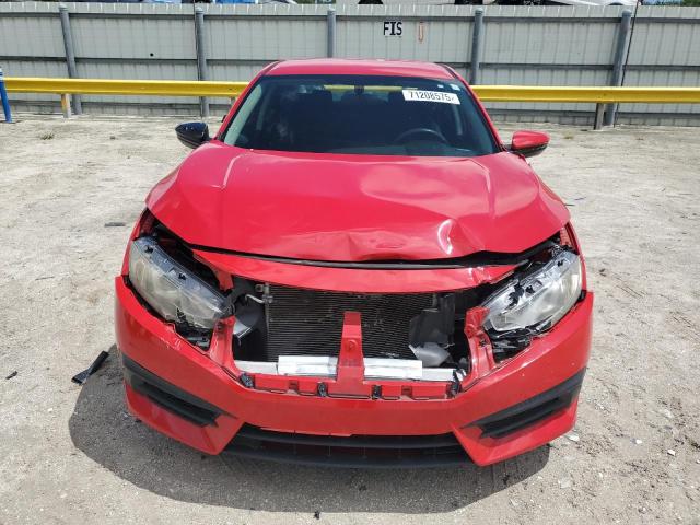 2HGFC2F5XHH528640 - 2017 HONDA CIVIC LX RED photo 5