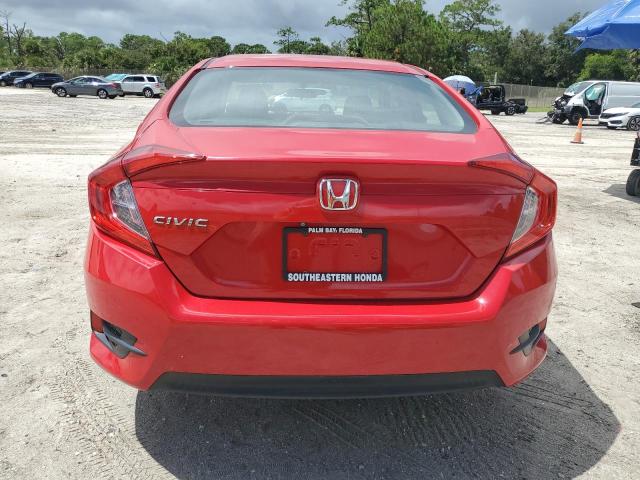 2HGFC2F5XHH528640 - 2017 HONDA CIVIC LX RED photo 6