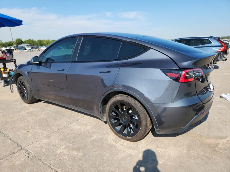 5YJYGDEE5MF074113 - 2021 TESLA MODEL Y Մոխրագույն լուսանկար 2