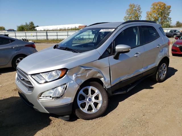 MAJ6S3GL9LC364111 - 2020 FORD ECOSPORT SE SILVER photo 1