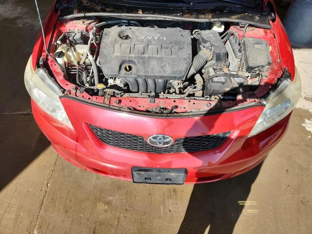 1NXBU4EE3AZ326423 - 2010 TOYOTA COROLLA BASE أحمر صورة 11