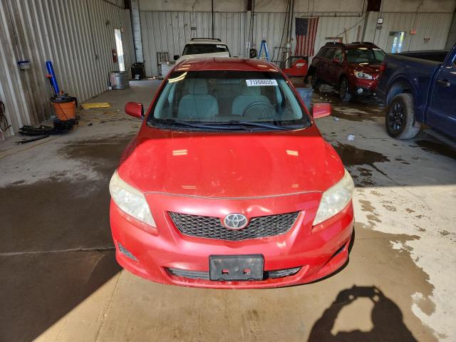 1NXBU4EE3AZ326423 - 2010 TOYOTA COROLLA BASE أحمر صورة 5