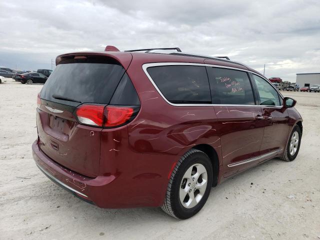 2C4RC1EG7HR782292 - 2017 CHRYSLER PACIFICA TOURING L PLUS MAROON photo 3