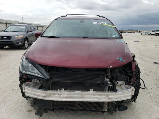 2C4RC1EG7HR782292 - 2017 CHRYSLER PACIFICA TOURING L PLUS MAROON photo 5