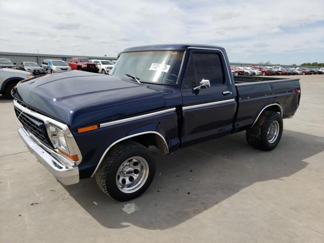 F10BPEE6464 - 1979 FORD F-100 BLUE photo 1