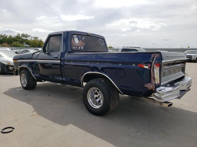 F10BPEE6464 - 1979 FORD F-100 BLUE photo 2