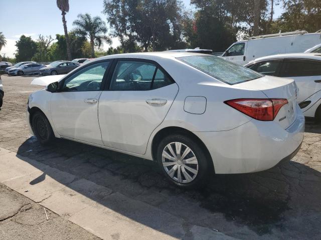 5YFBURHE2JP792659 - 2018 TOYOTA COROLLA L WHITE photo 2