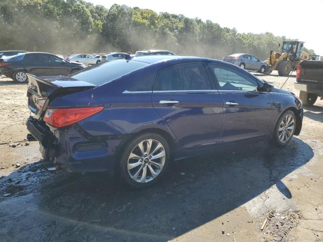 5NPEC4AB7CH475026 - 2012 HYUNDAI SONATA SE BLUE photo 3