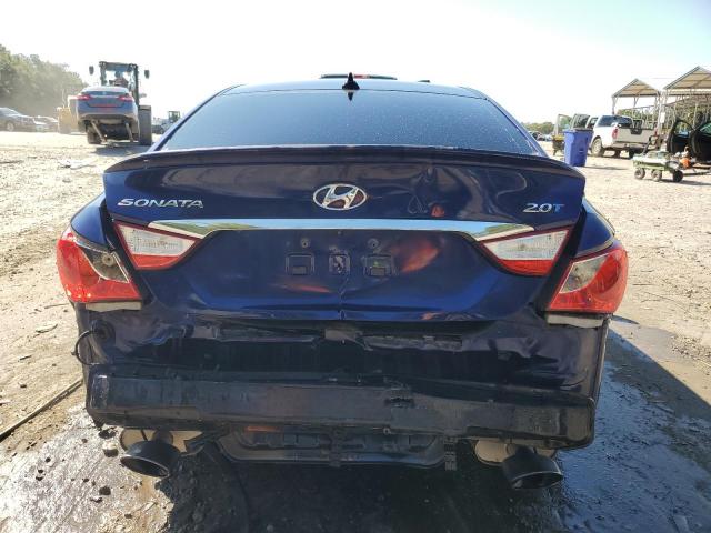 5NPEC4AB7CH475026 - 2012 HYUNDAI SONATA SE BLUE photo 6