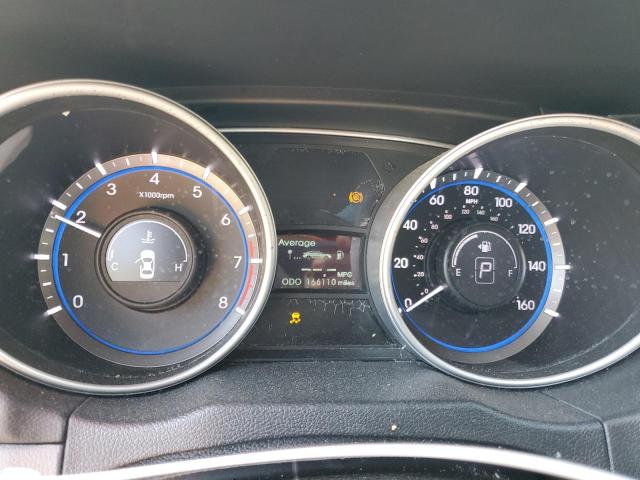 5NPEC4AB7CH475026 - 2012 HYUNDAI SONATA SE BLUE photo 9