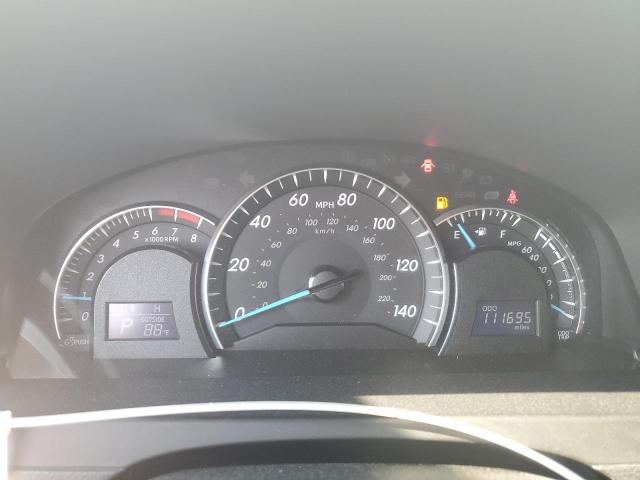 4T1BF1FK4CU534715 - 2012 TOYOTA CAMRY BASE WHITE photo 9