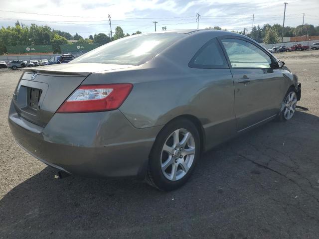 2HGFG12637H528913 - 2007 HONDA CIVIC LX CHARCOAL photo 3