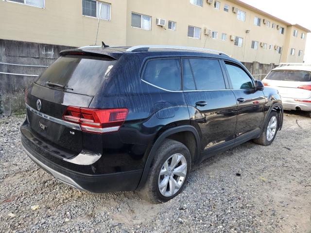 1V2WR2CA1KC583551 - 2019 VOLKSWAGEN ATLAS SE BLACK photo 3