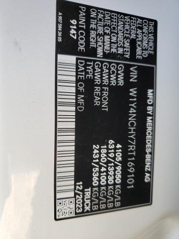 W1Y4NCHY7RT169101 - 2024 MERCEDES-BENZ SPRINTER 2500 白色 照片 13