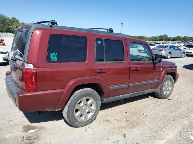 1J8HG48P57C632906 - 2007 JEEP COMMANDER BURGUNDY photo 3