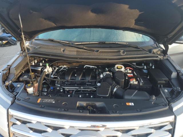 1FM5K8F83KGB36981 - 2019 FORD EXPLORER LIMITED BLUE photo 12