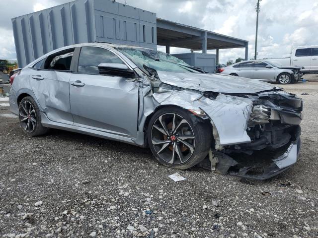 2HGFC1E51HH706737 - 2017 HONDA CIVIC SI ვერცხლისფერი ფოტო 4