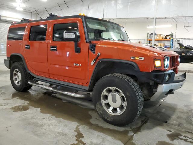 5GRGN23898H100509 - 2008 HUMMER H2 Оранжевый фото 4