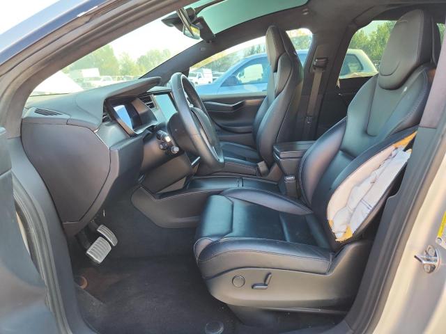 5YJXCDE2XJF116686 - 2018 TESLA MODEL X SILVER photo 7