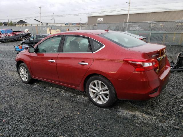 3N1AB7AP6HY369226 - 2017 NISSAN SENTRA S RED photo 2