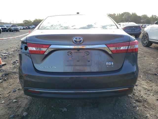 4T1BD1EB9DU009884 - 2013 TOYOTA AVALON HYBRID GRAY photo 6