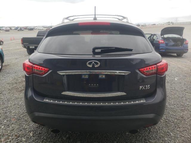 JN8AS1MW4BM140765 - 2011 INFINITI FX35 BLUE photo 6