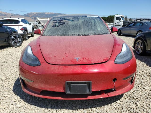 5YJ3E1EA6PF652512 - 2023 TESLA MODEL 3 Կարմիր լուսանկար 5