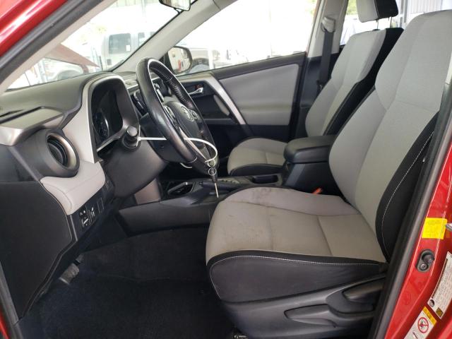JTMWFREV9GJ075866 - 2016 TOYOTA RAV4 XLE RED photo 7